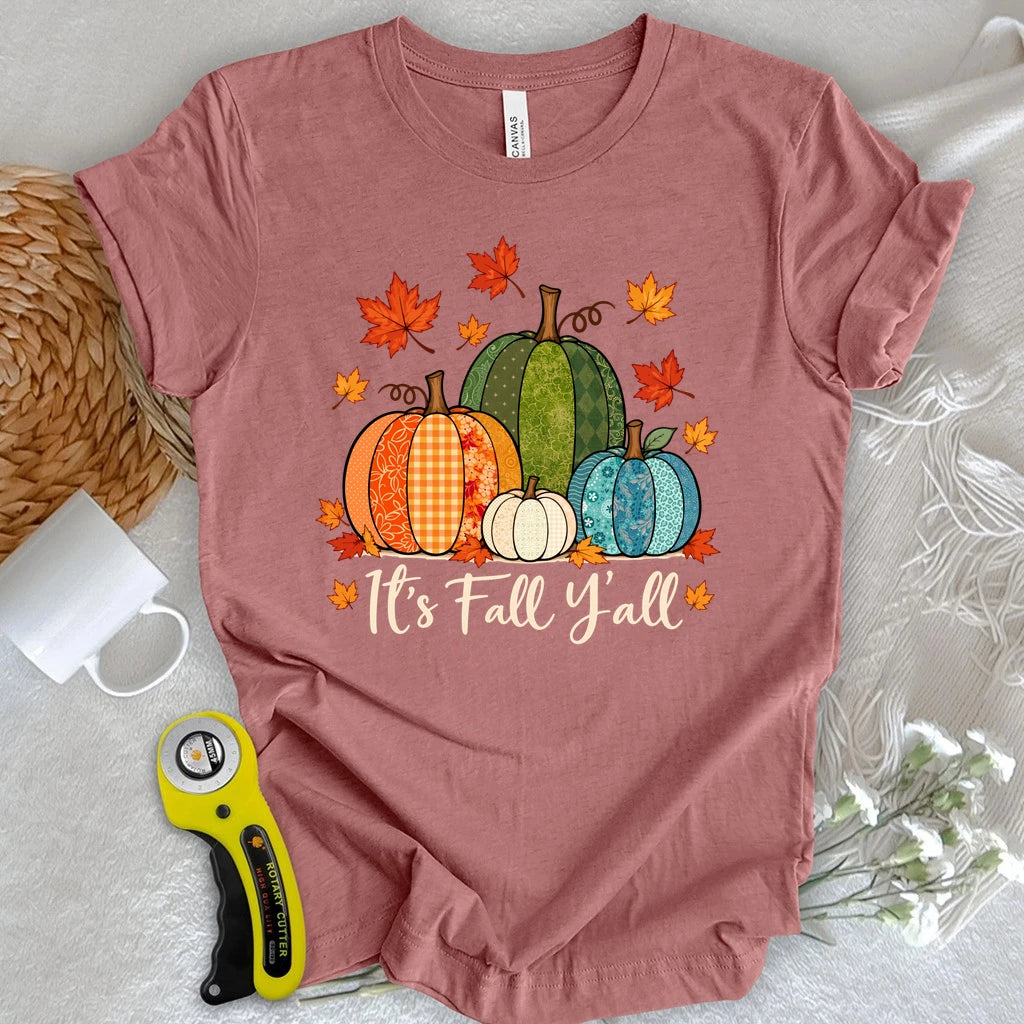 Fall Y’all Quilting Season T-shirt