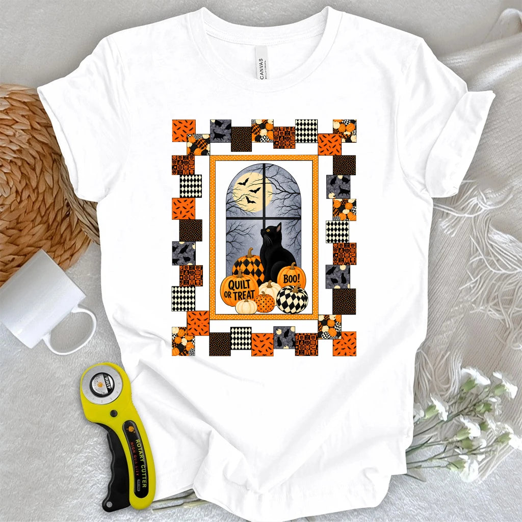 The Black Cat’s Halloween Night T-shirt