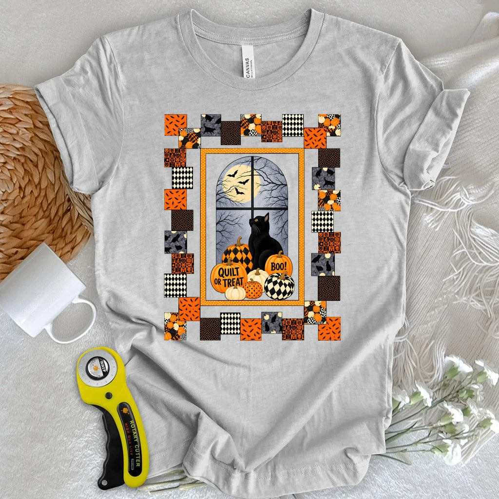 The Black Cat’s Halloween Night T-shirt