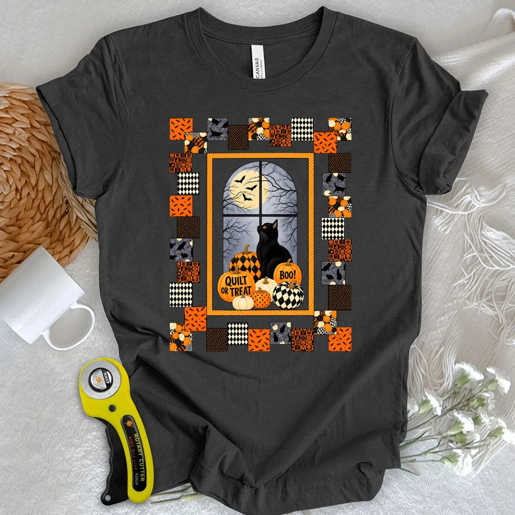The Black Cat’s Halloween Night T-shirt