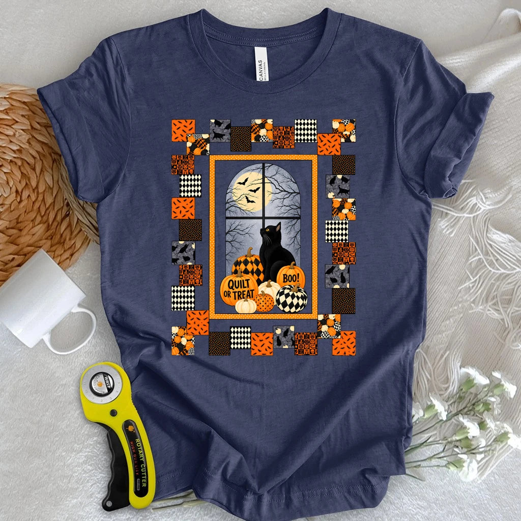 The Black Cat’s Halloween Night T-shirt