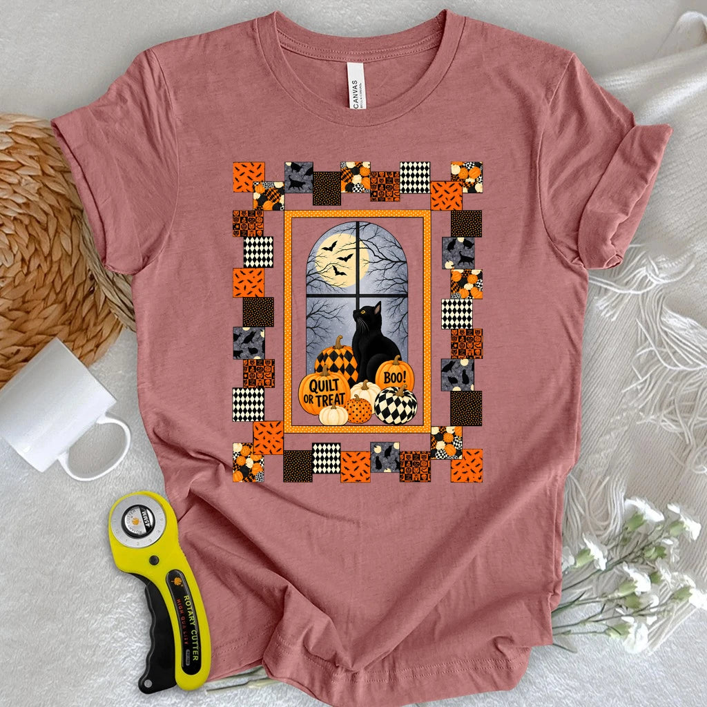 The Black Cat’s Halloween Night T-shirt