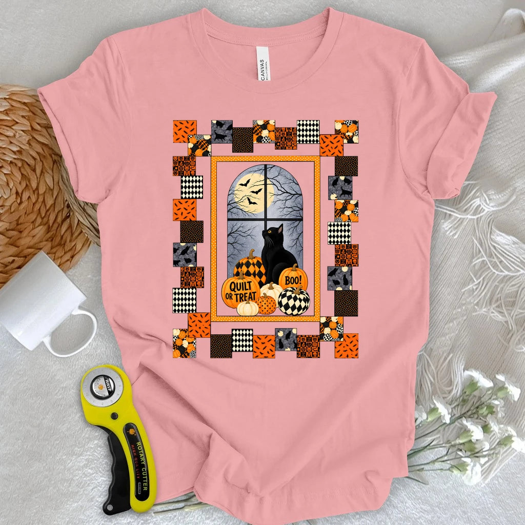 The Black Cat’s Halloween Night T-shirt