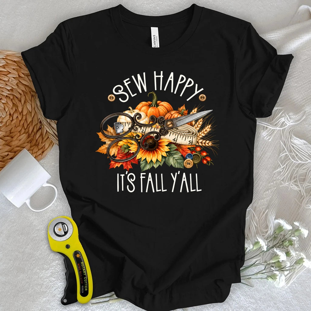 Sew Happy Fall T-shirt