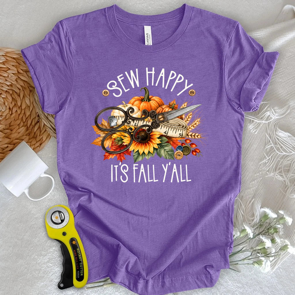 Sew Happy Fall T-shirt
