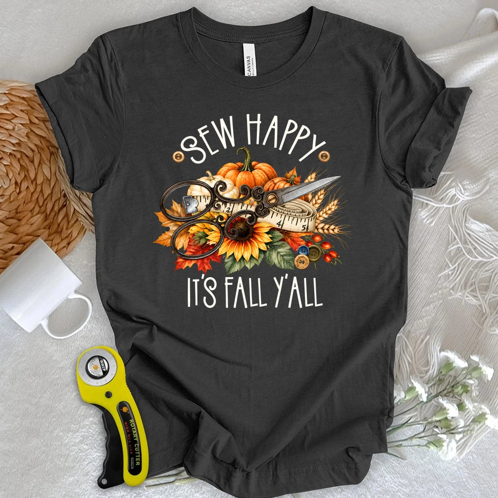 Sew Happy Fall T-shirt