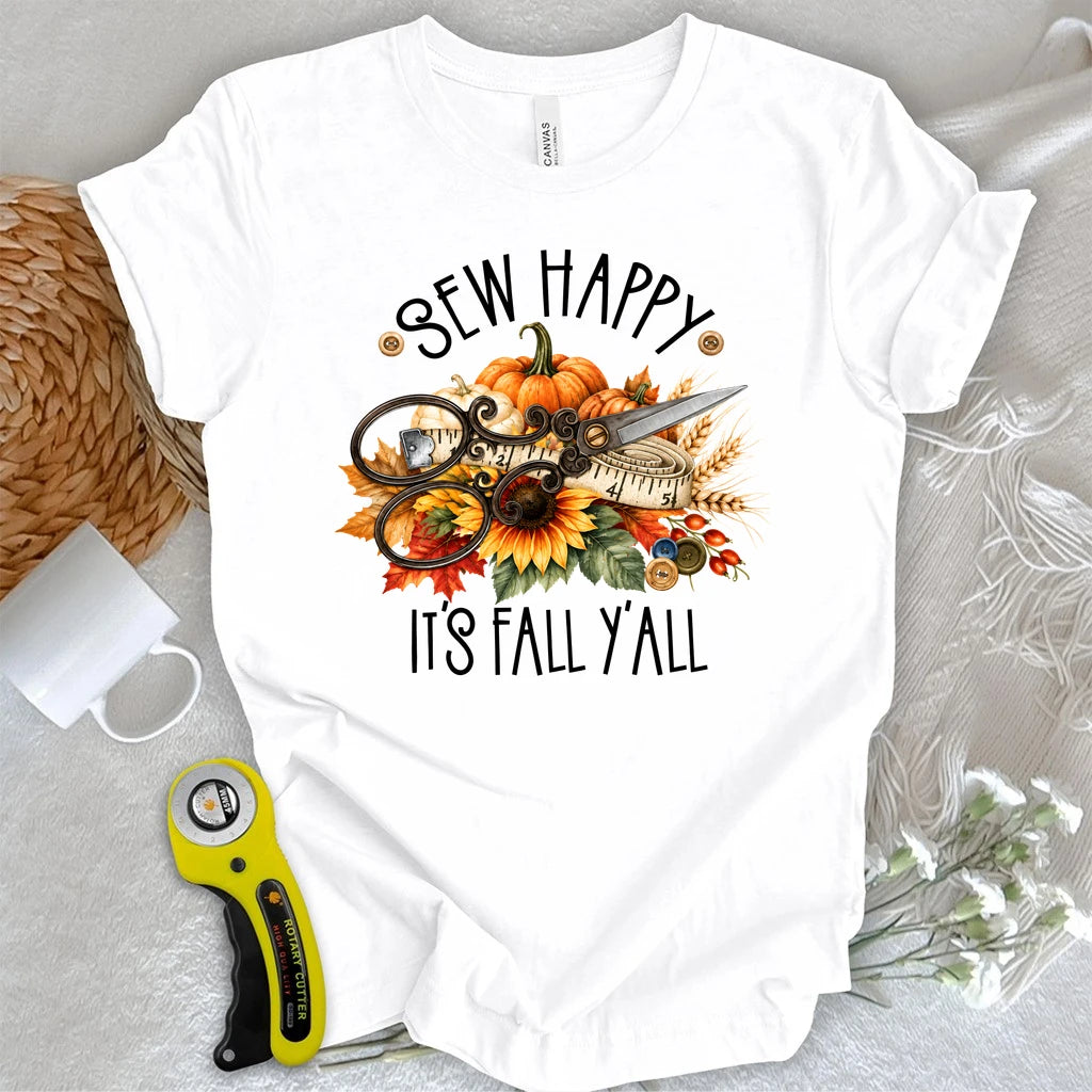 Sew Happy Fall T-shirt