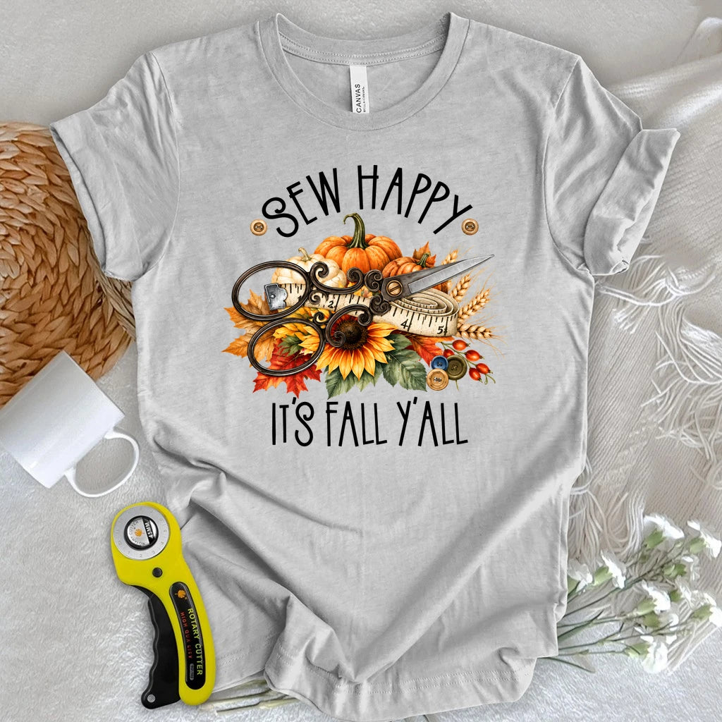 Sew Happy Fall T-shirt