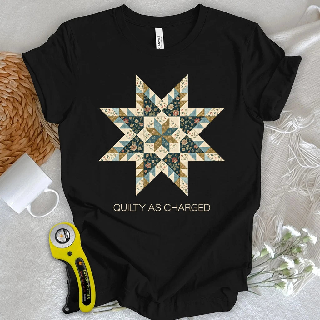 Quilty as Charged T-shirt