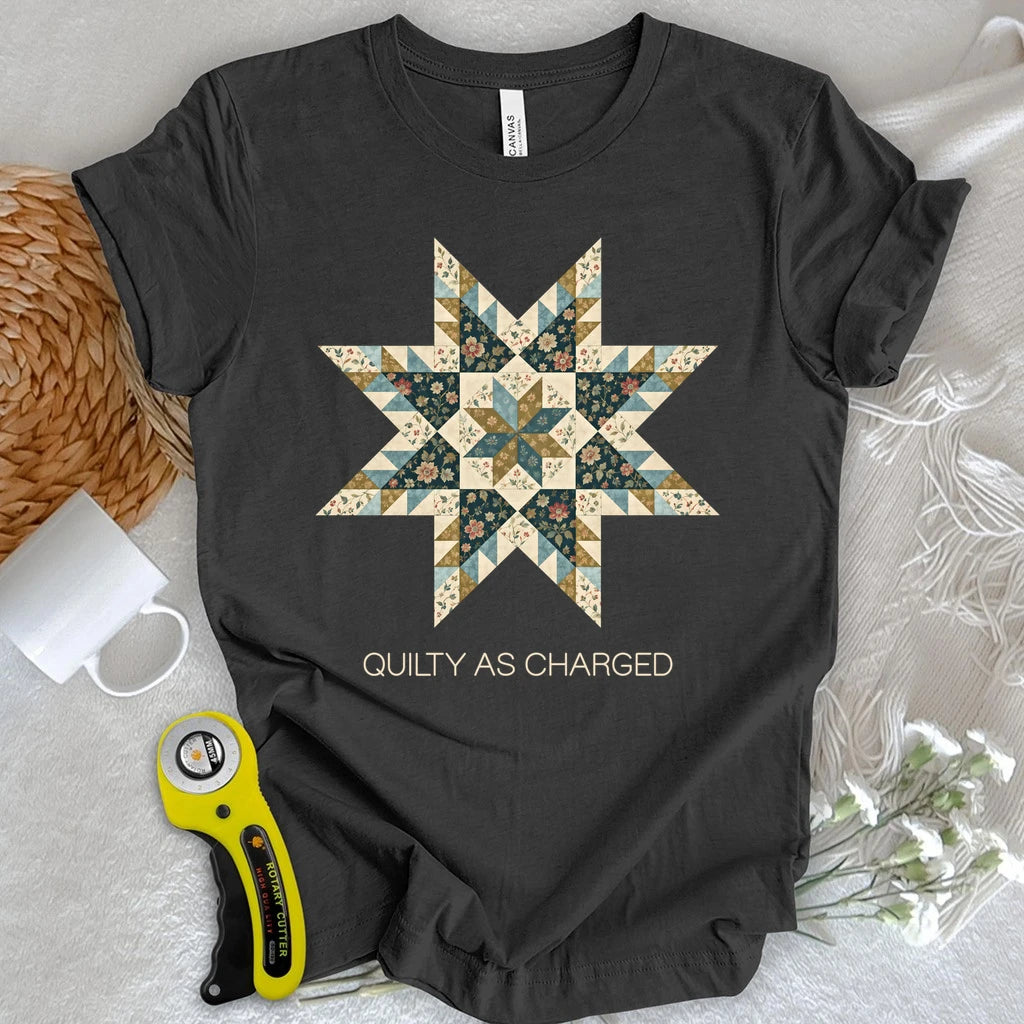 Quilty as Charged T-shirt