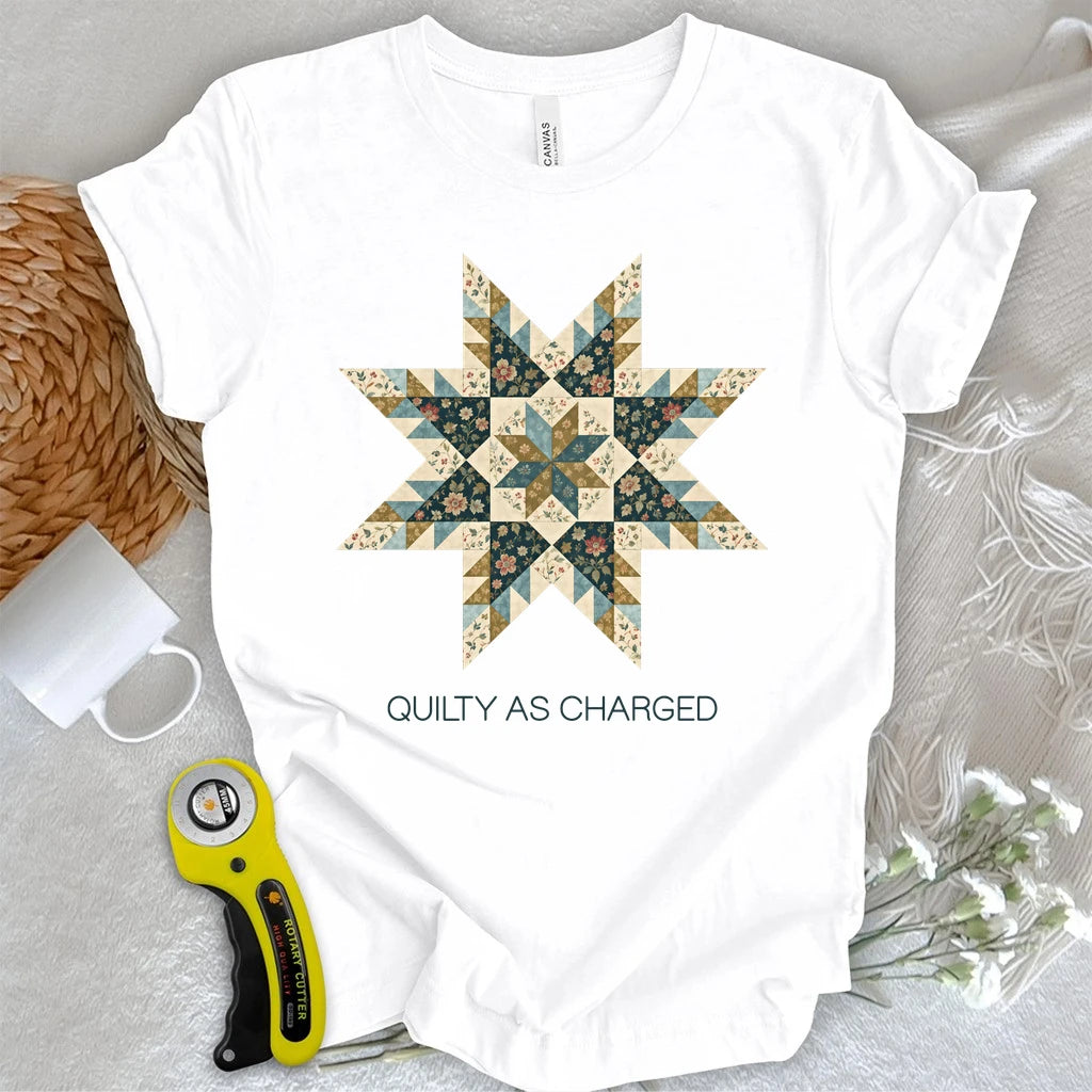 Quilty as Charged T-shirt