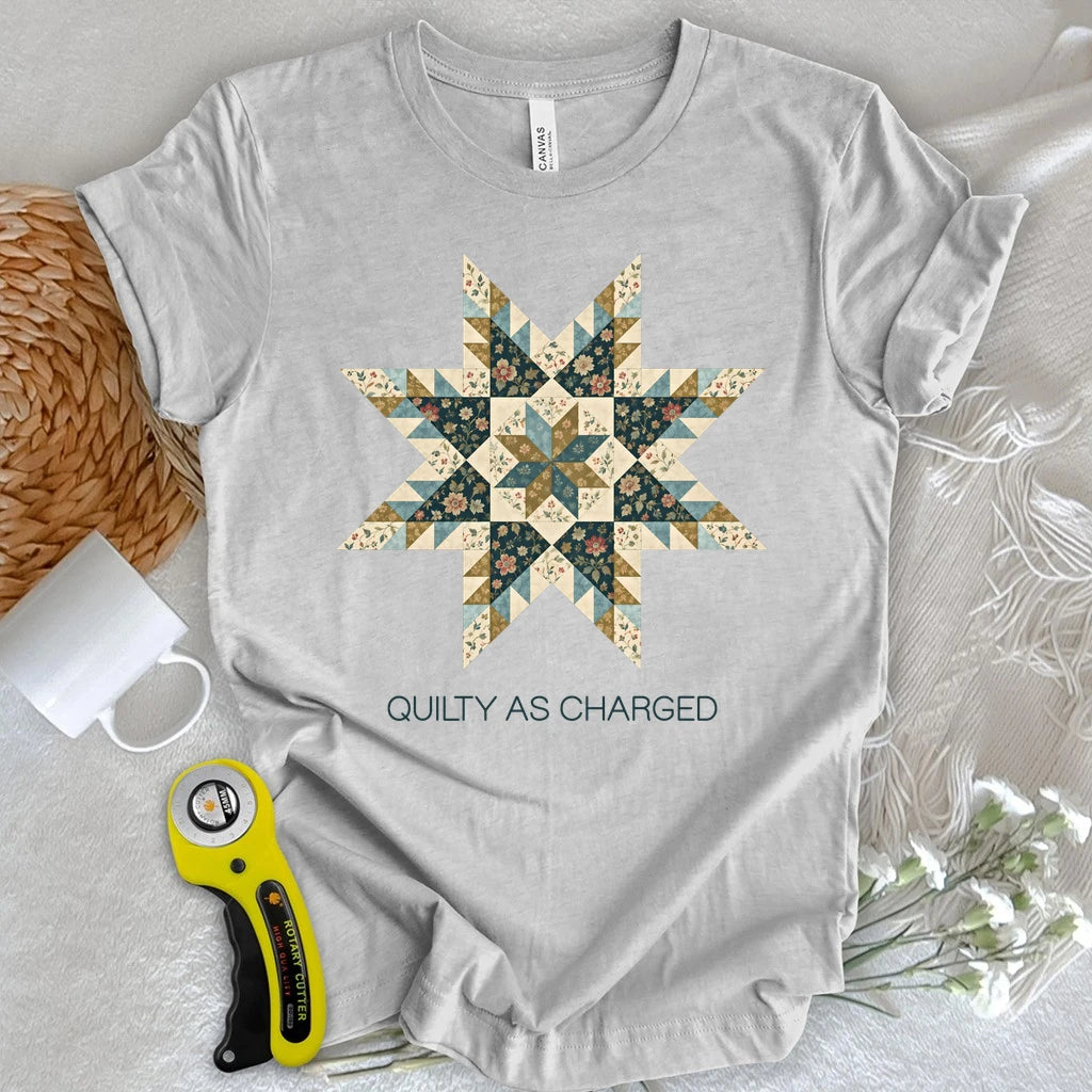 Quilty as Charged T-shirt