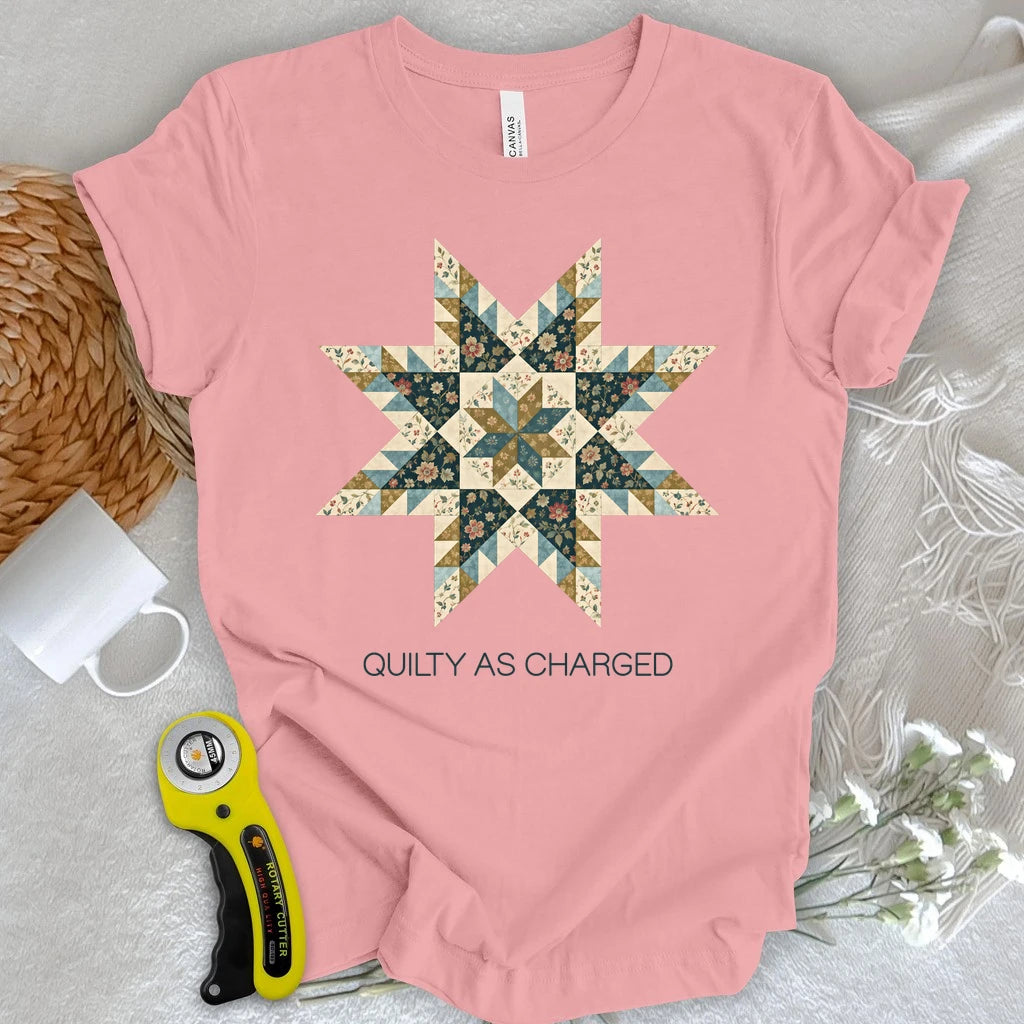 Quilty as Charged T-shirt