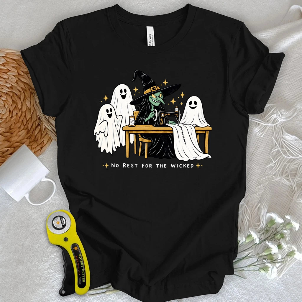 No Rest for the Wicked Sewing T-shirt