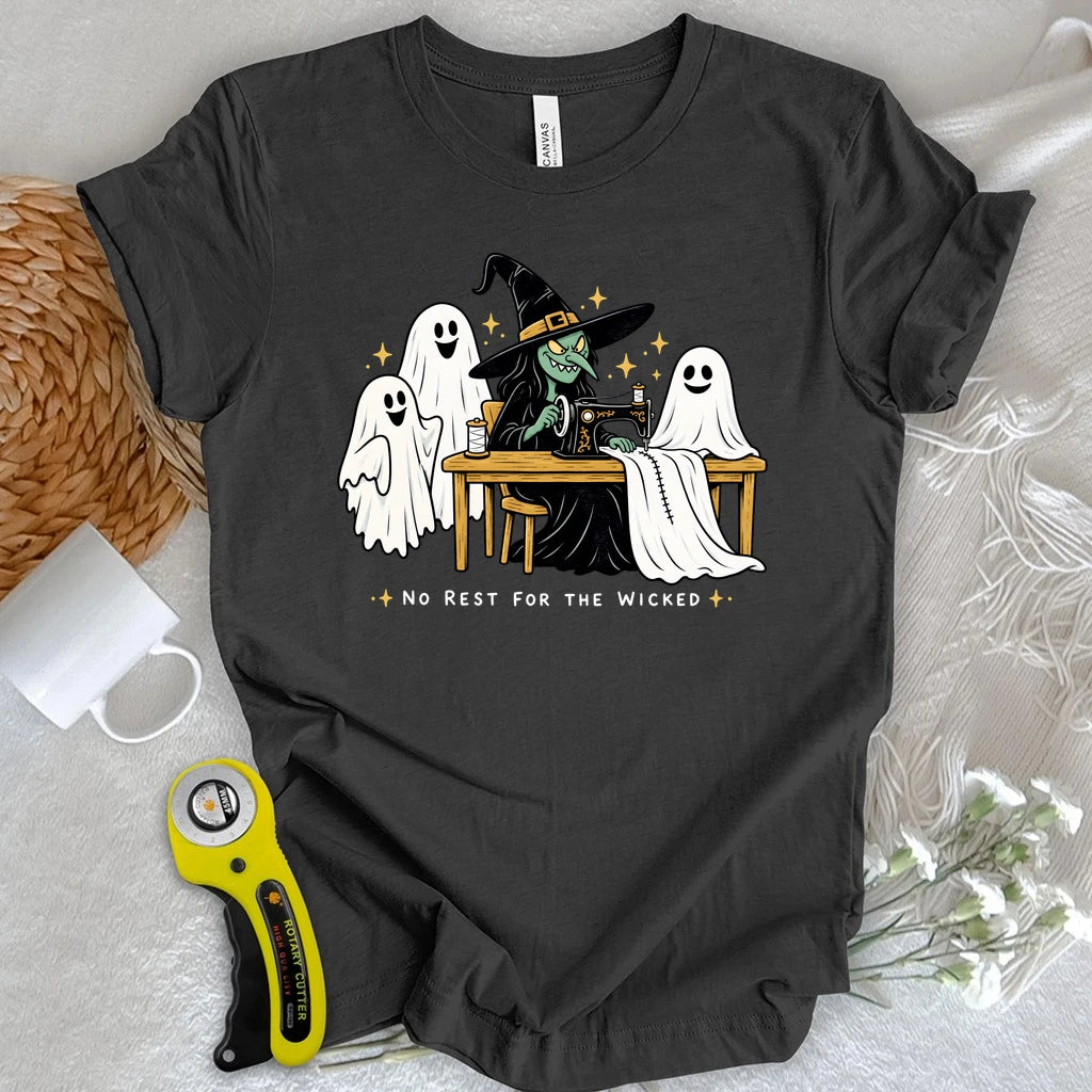 No Rest for the Wicked Sewing T-shirt