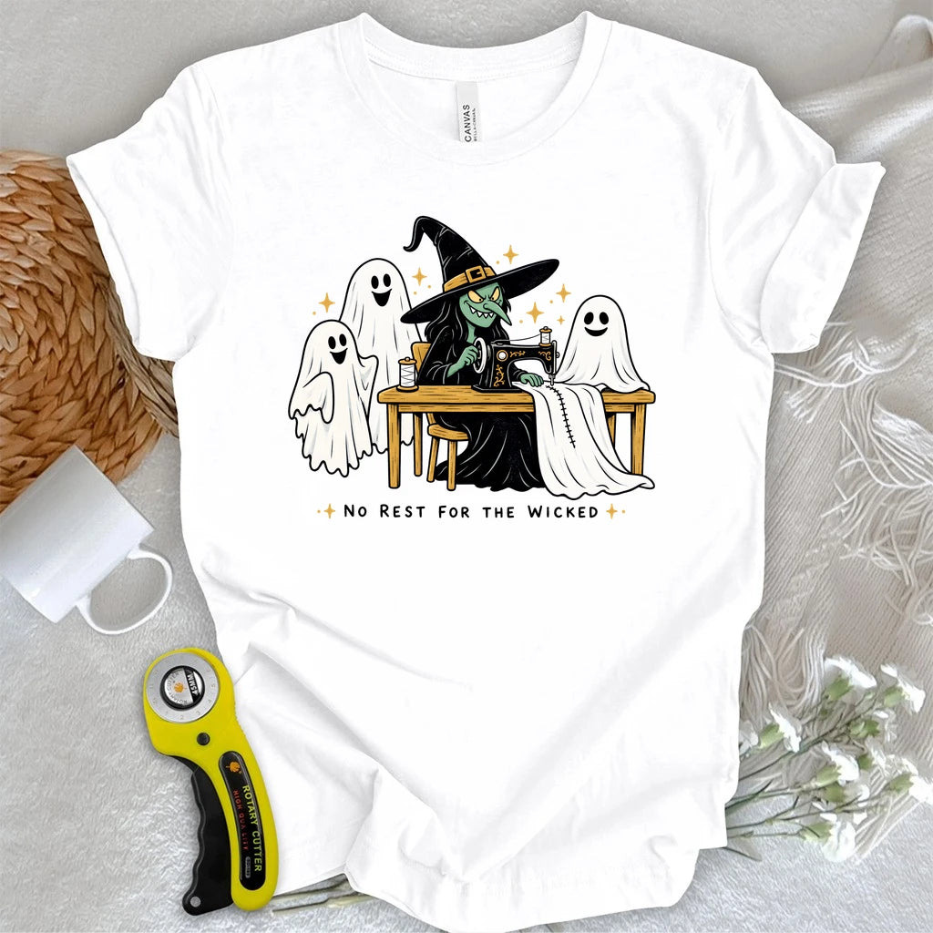 No Rest for the Wicked Sewing T-shirt