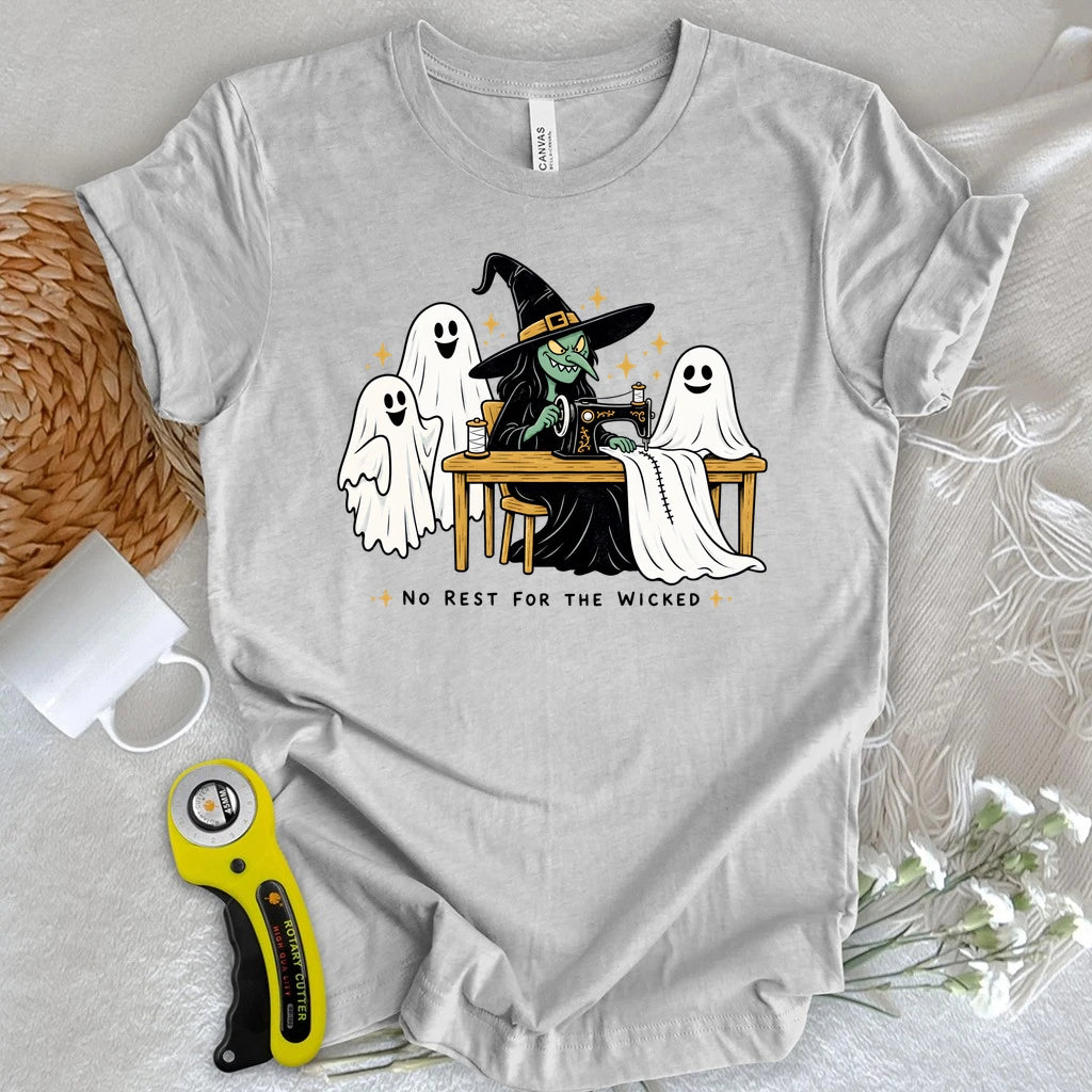 No Rest for the Wicked Sewing T-shirt