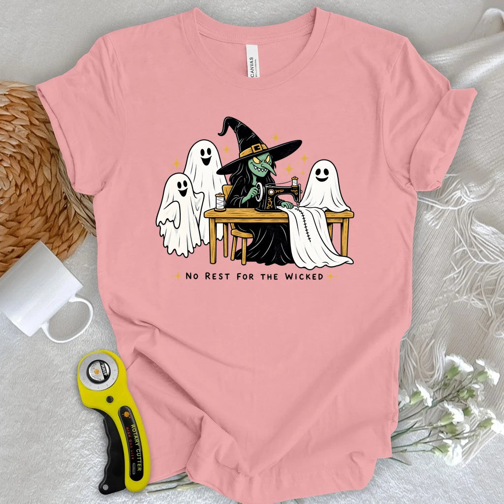 No Rest for the Wicked Sewing T-shirt