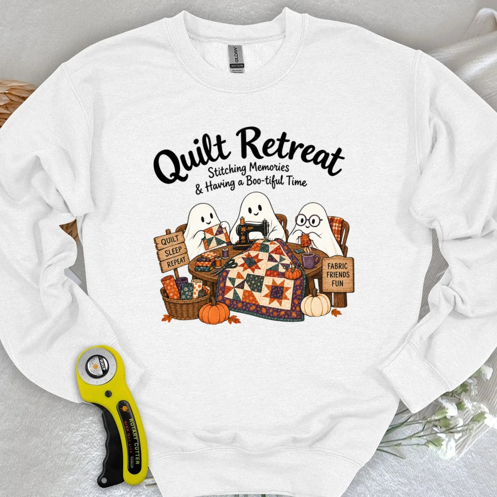 Boo-tiful Quilt Retreat Sweatshirt