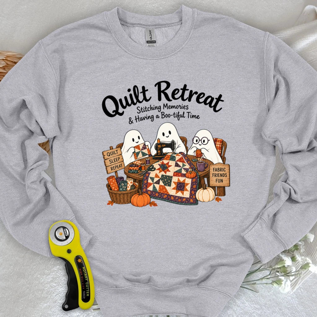 Boo-tiful Quilt Retreat Sweatshirt
