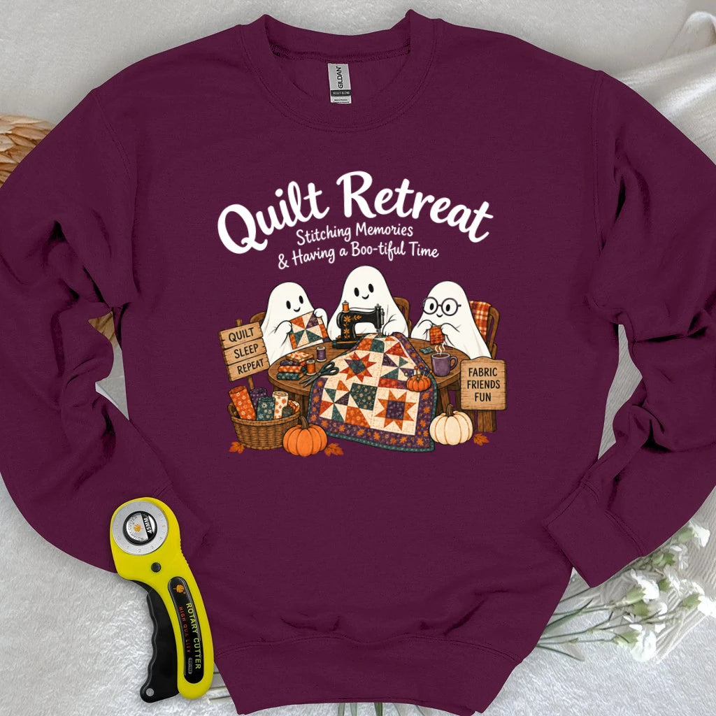 Boo-tiful Quilt Retreat Sweatshirt
