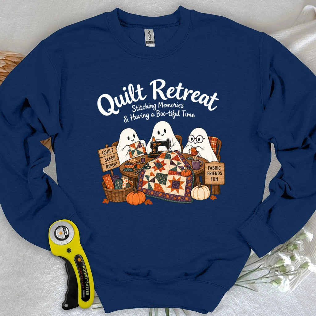 Boo-tiful Quilt Retreat Sweatshirt