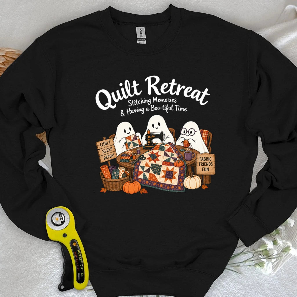 Boo-tiful Quilt Retreat Sweatshirt