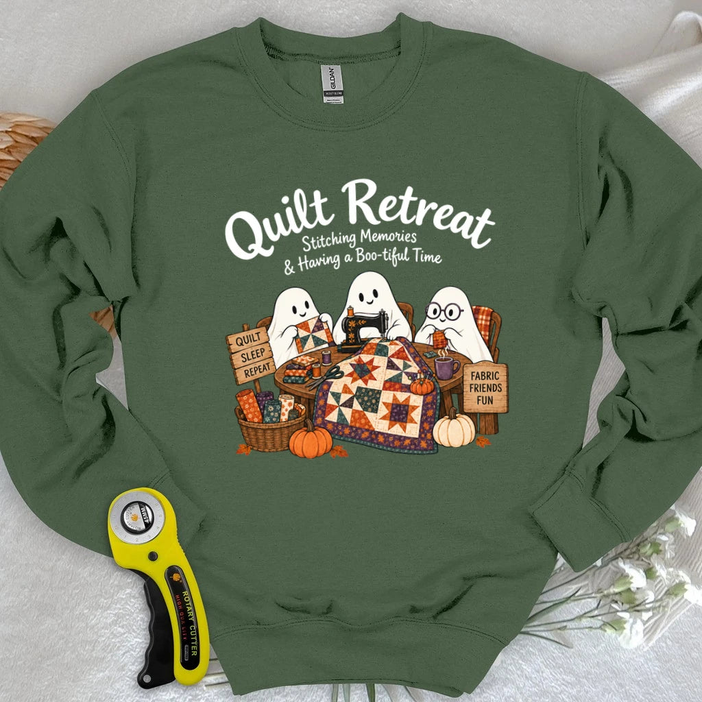 Boo-tiful Quilt Retreat Sweatshirt