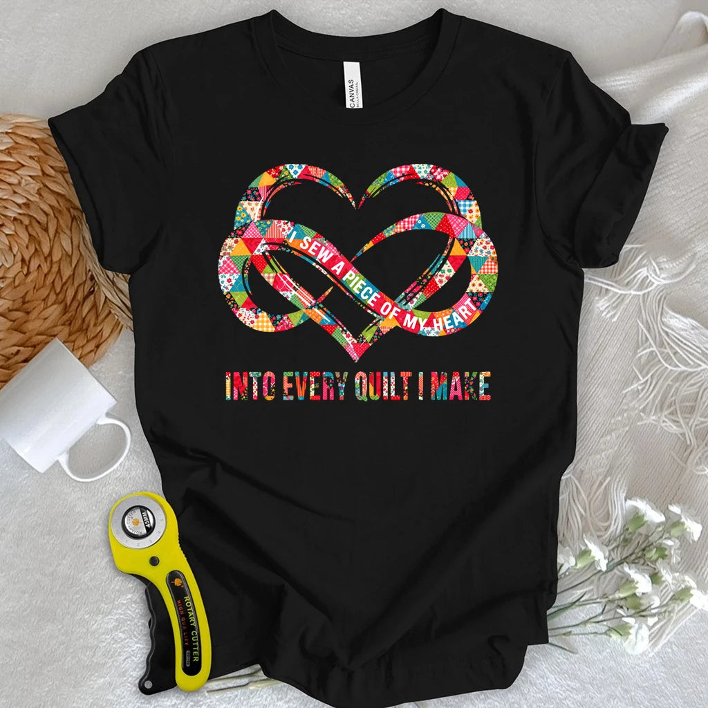 The Quilter’s Heart T-shirt