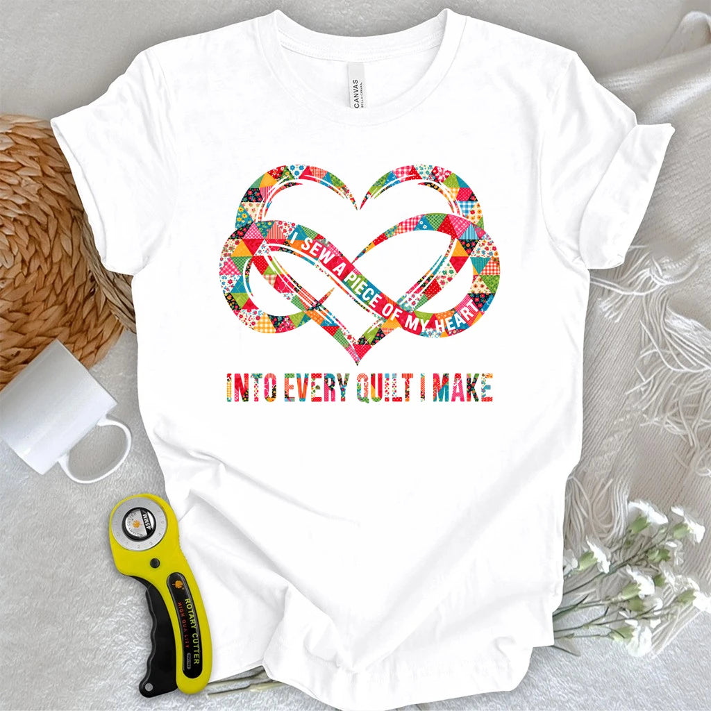 The Quilter’s Heart T-shirt