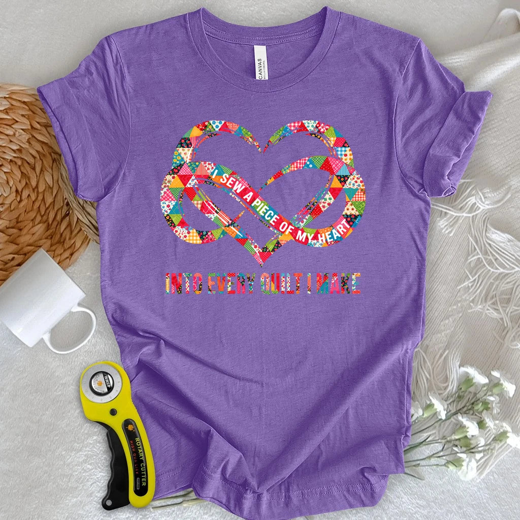 The Quilter’s Heart T-shirt