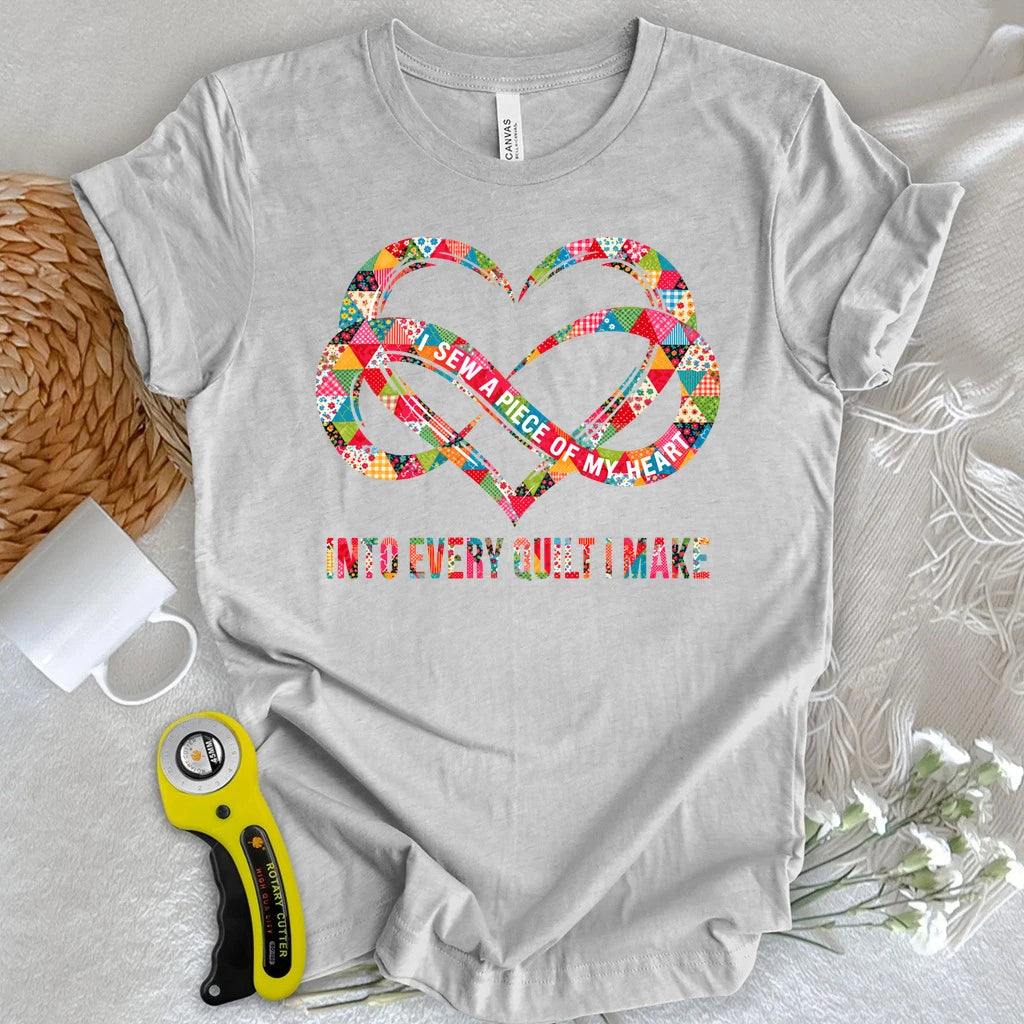 The Quilter’s Heart T-shirt