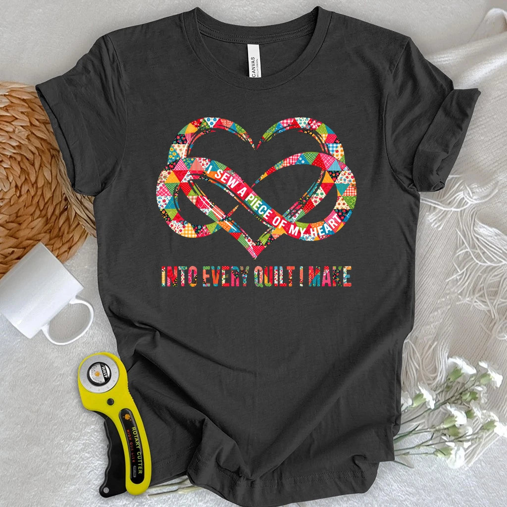 The Quilter’s Heart T-shirt