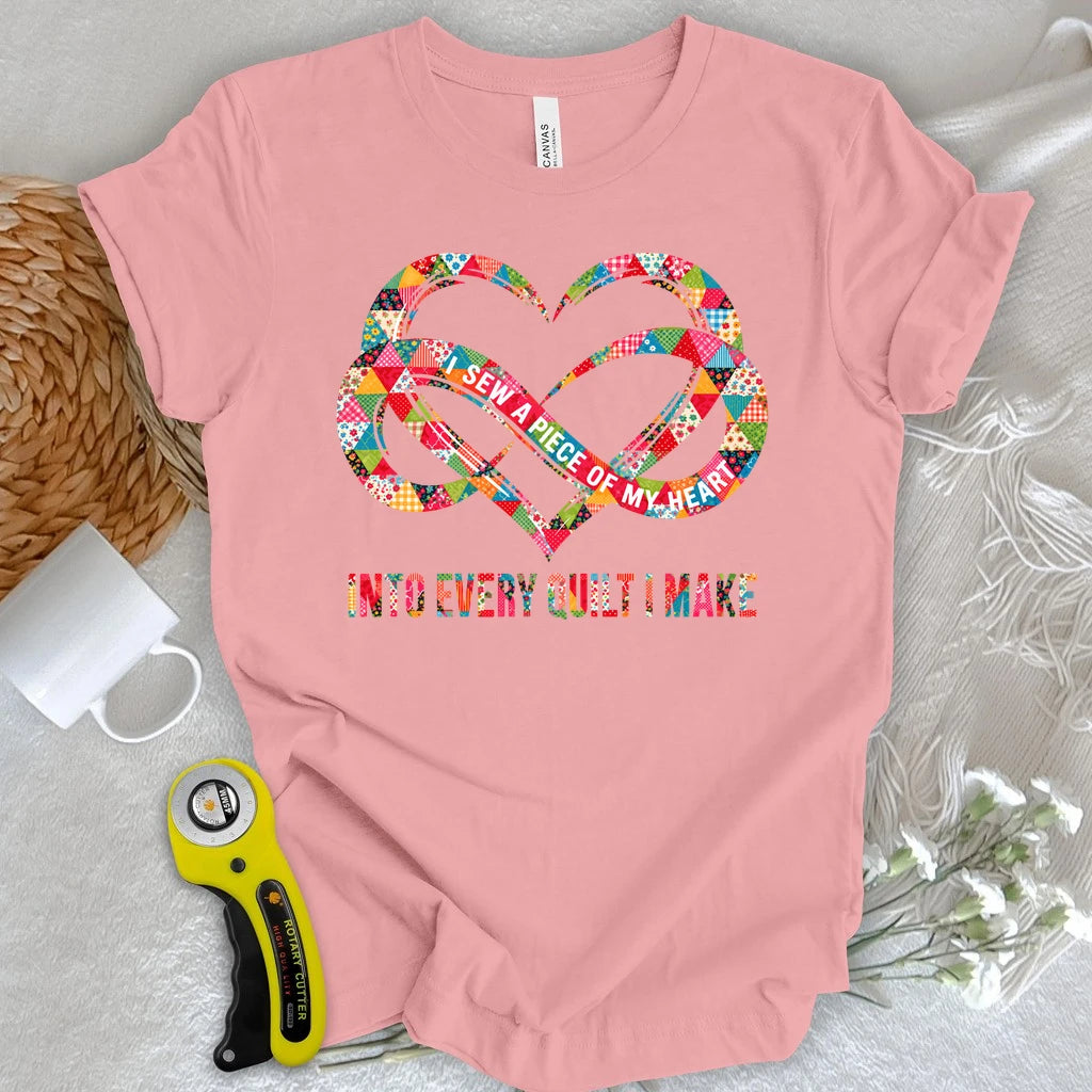 The Quilter’s Heart T-shirt