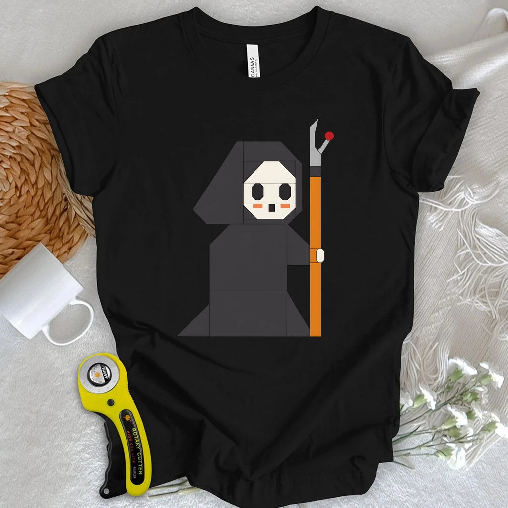 Patchwork Seam Reaper T-shirt