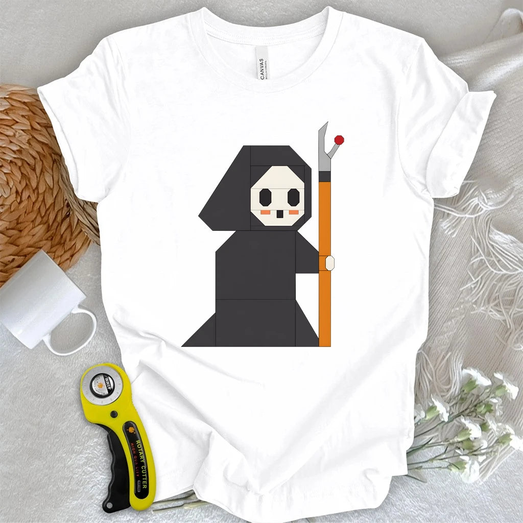 Patchwork Seam Reaper T-shirt