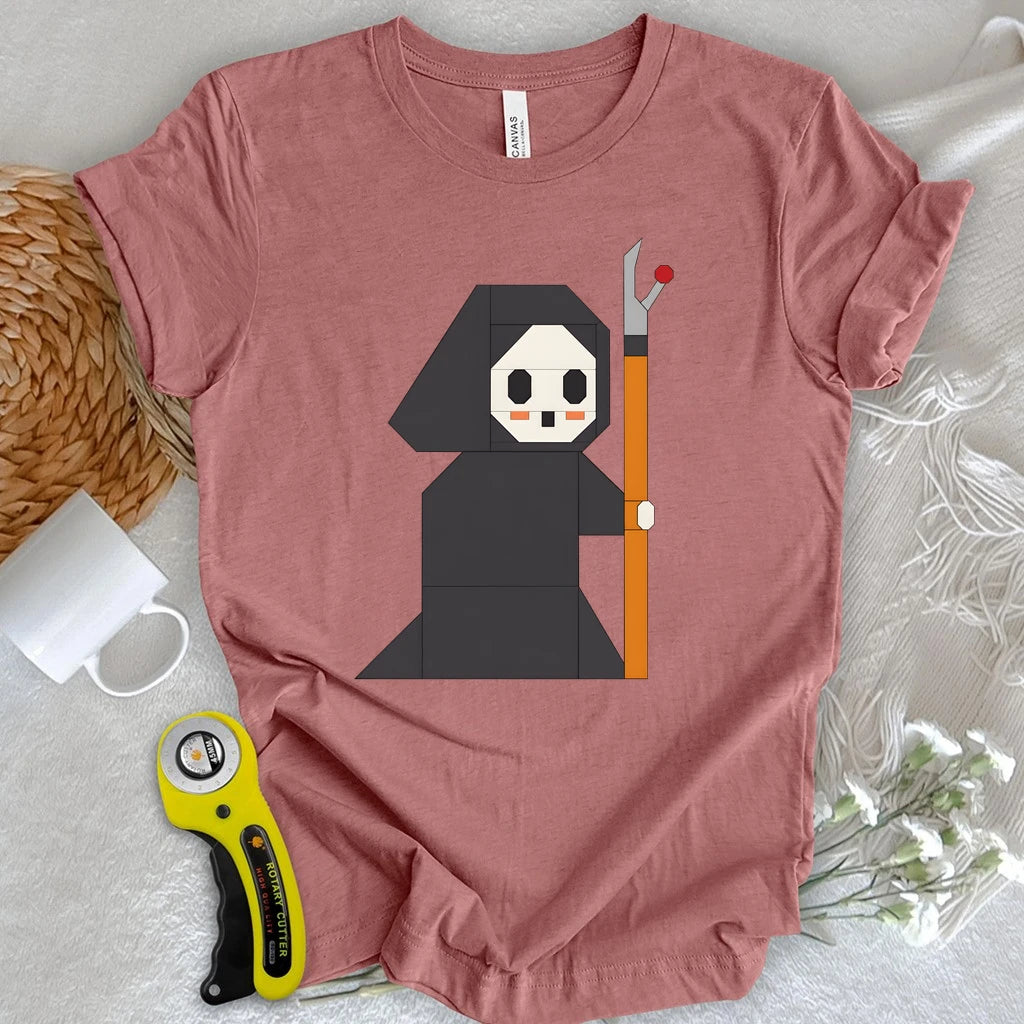Patchwork Seam Reaper T-shirt
