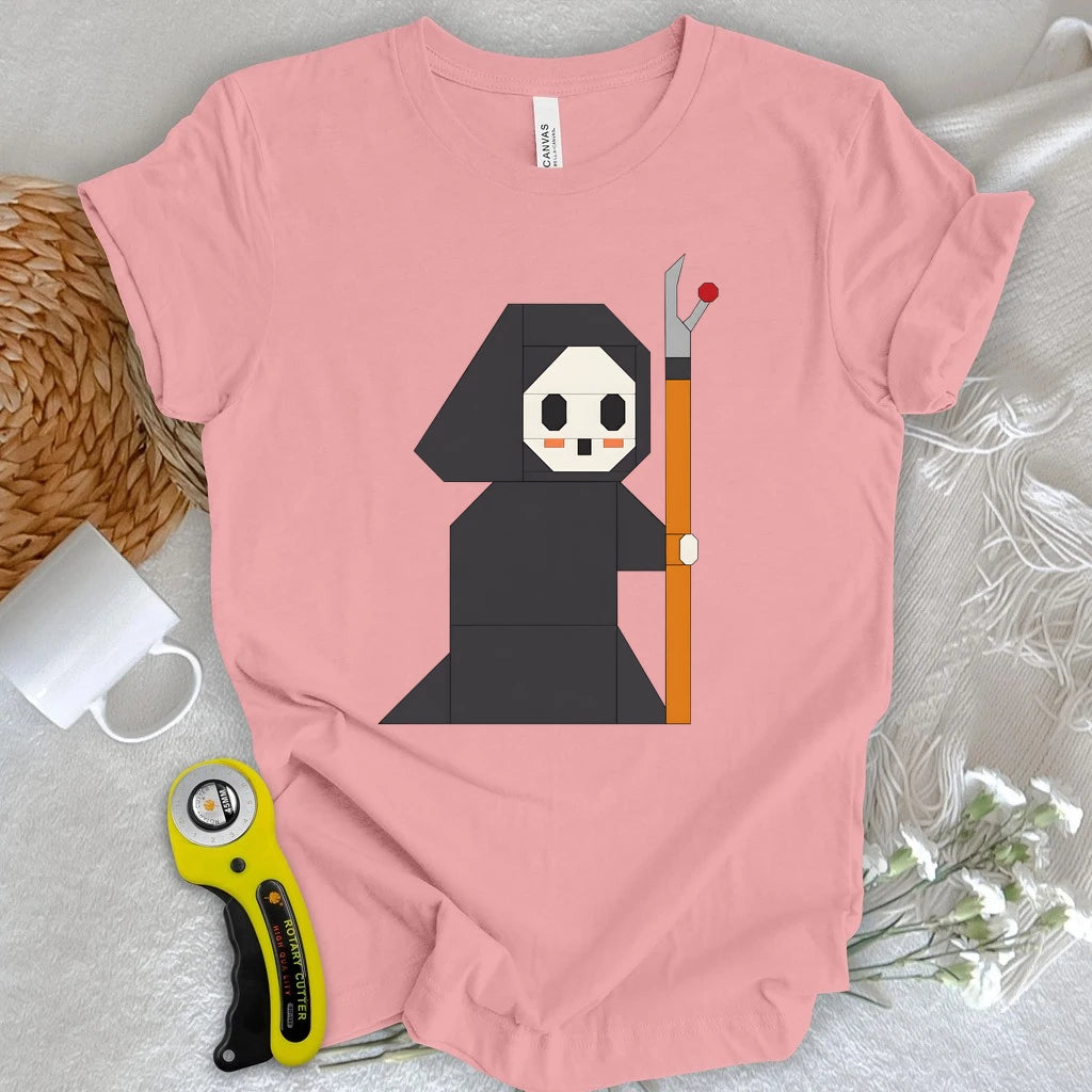 Patchwork Seam Reaper T-shirt