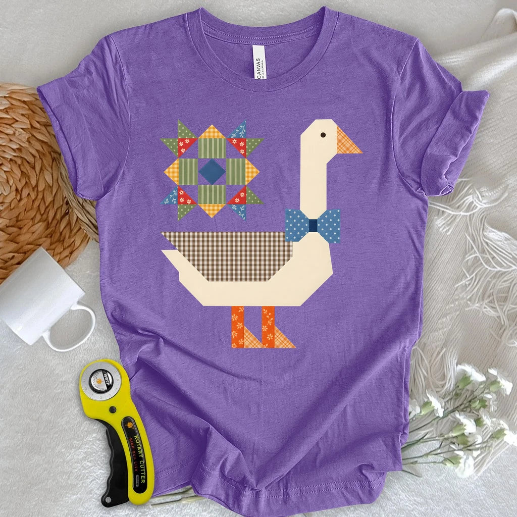 Patchwork Goose T-shirt