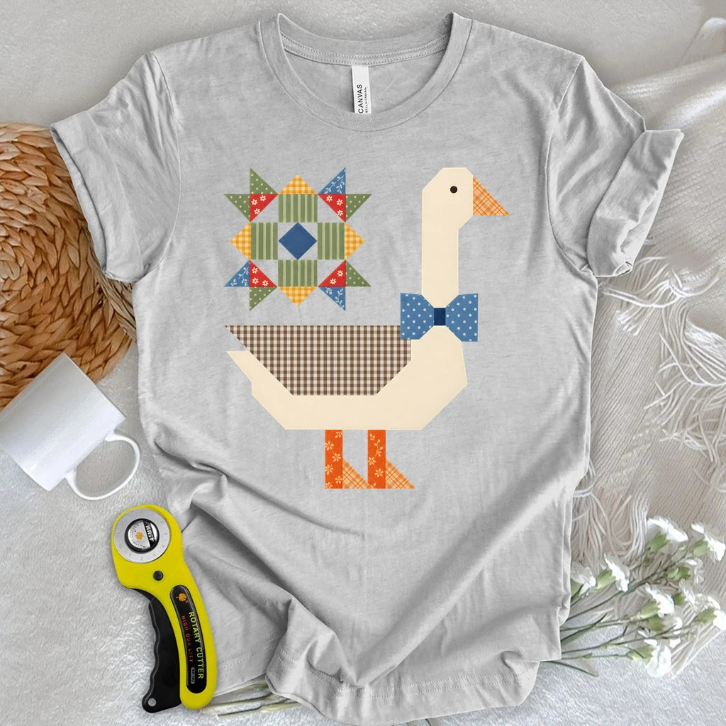 Patchwork Goose T-shirt