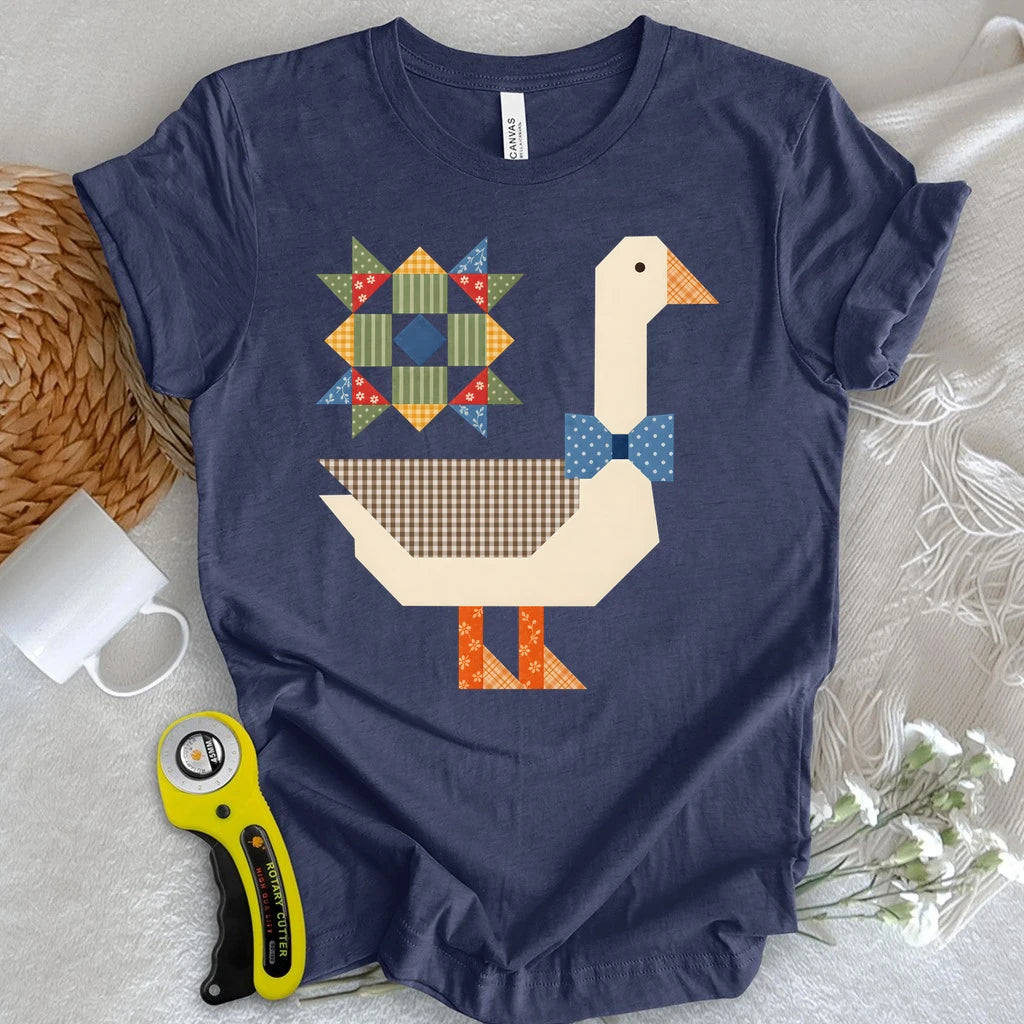 Patchwork Goose T-shirt