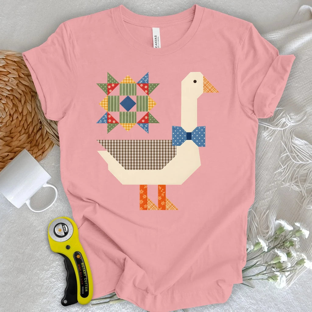 Patchwork Goose T-shirt