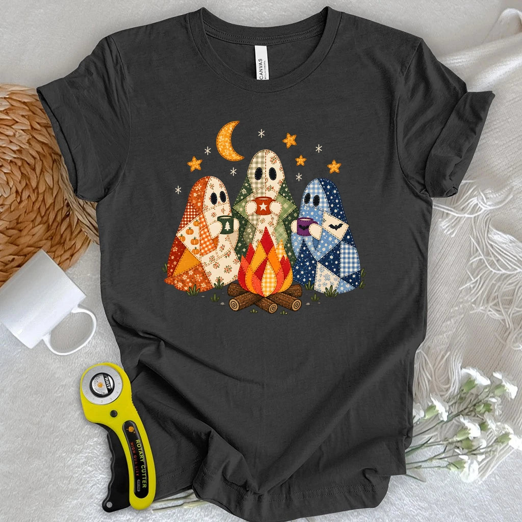 Quilted Ghost Gathering T-shirt
