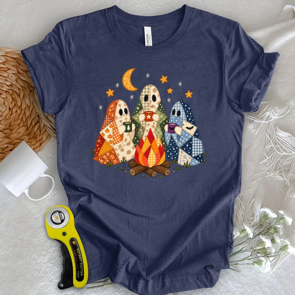 Quilted Ghost Gathering T-shirt