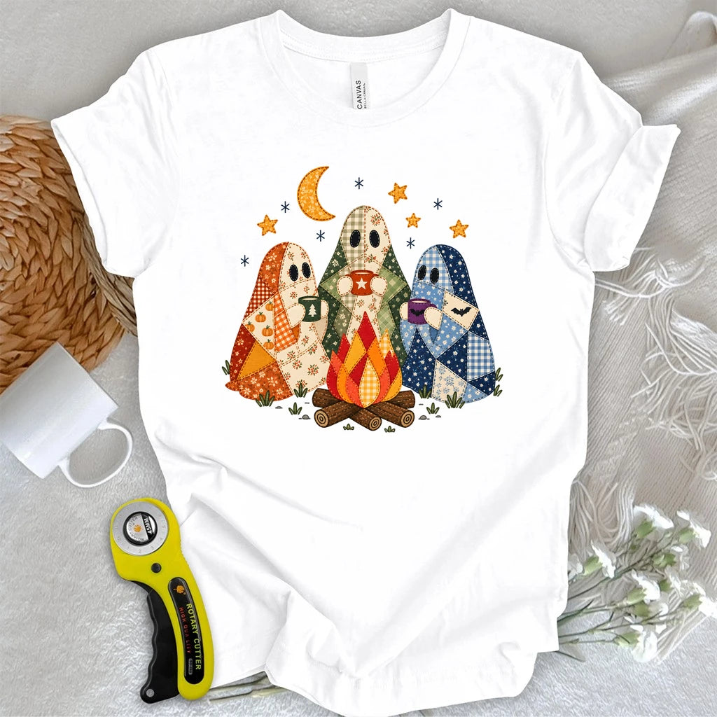 Quilted Ghost Gathering T-shirt