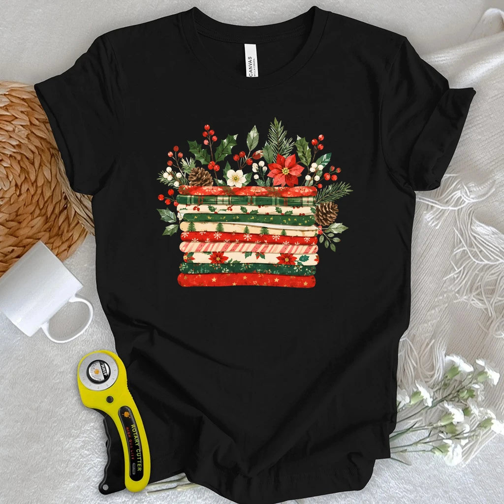 Christmas Fabric Stash T-shirt