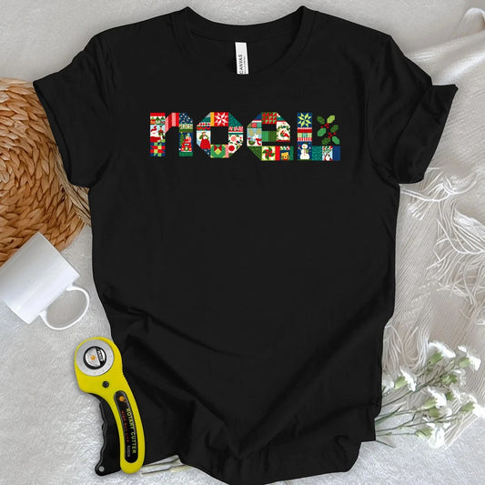 Patchwork NOEL T-shirt