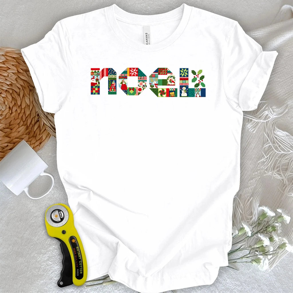 Patchwork NOEL T-shirt