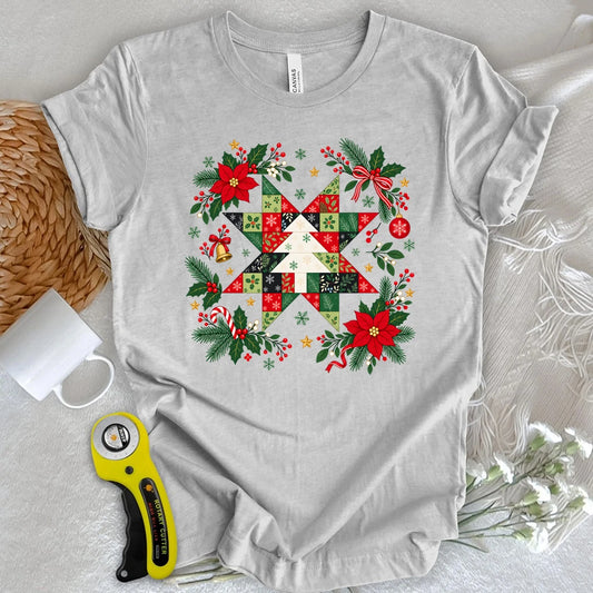 Christmas Patchwork Star T-shirt