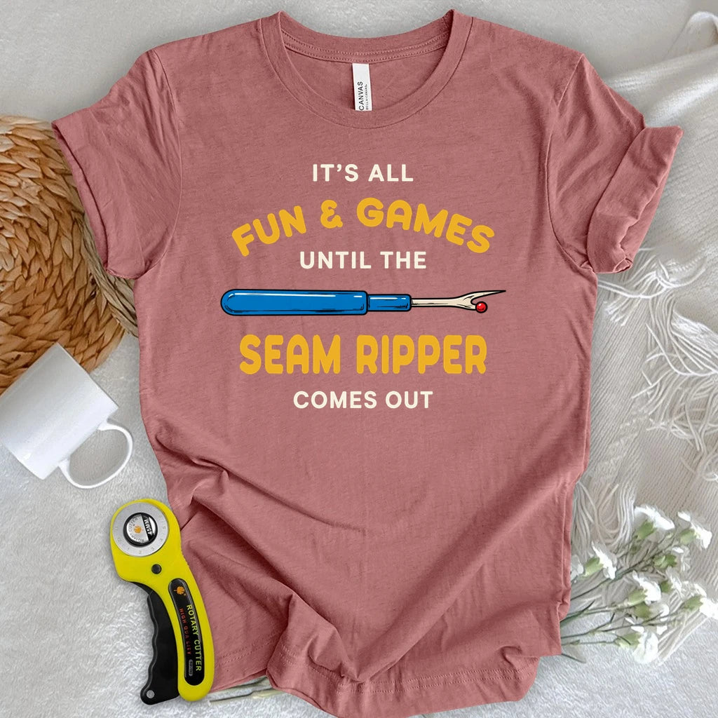 Fun & Games Seam Ripper T-shirt